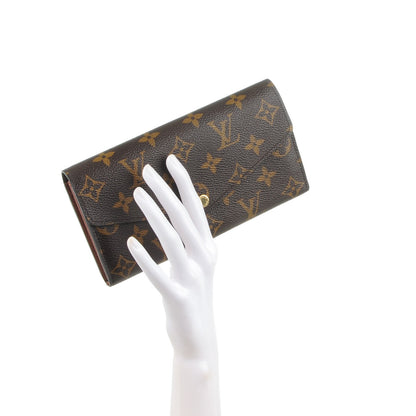 Louis Vuitton Monogram Sarah Wallet NM 2 of 7