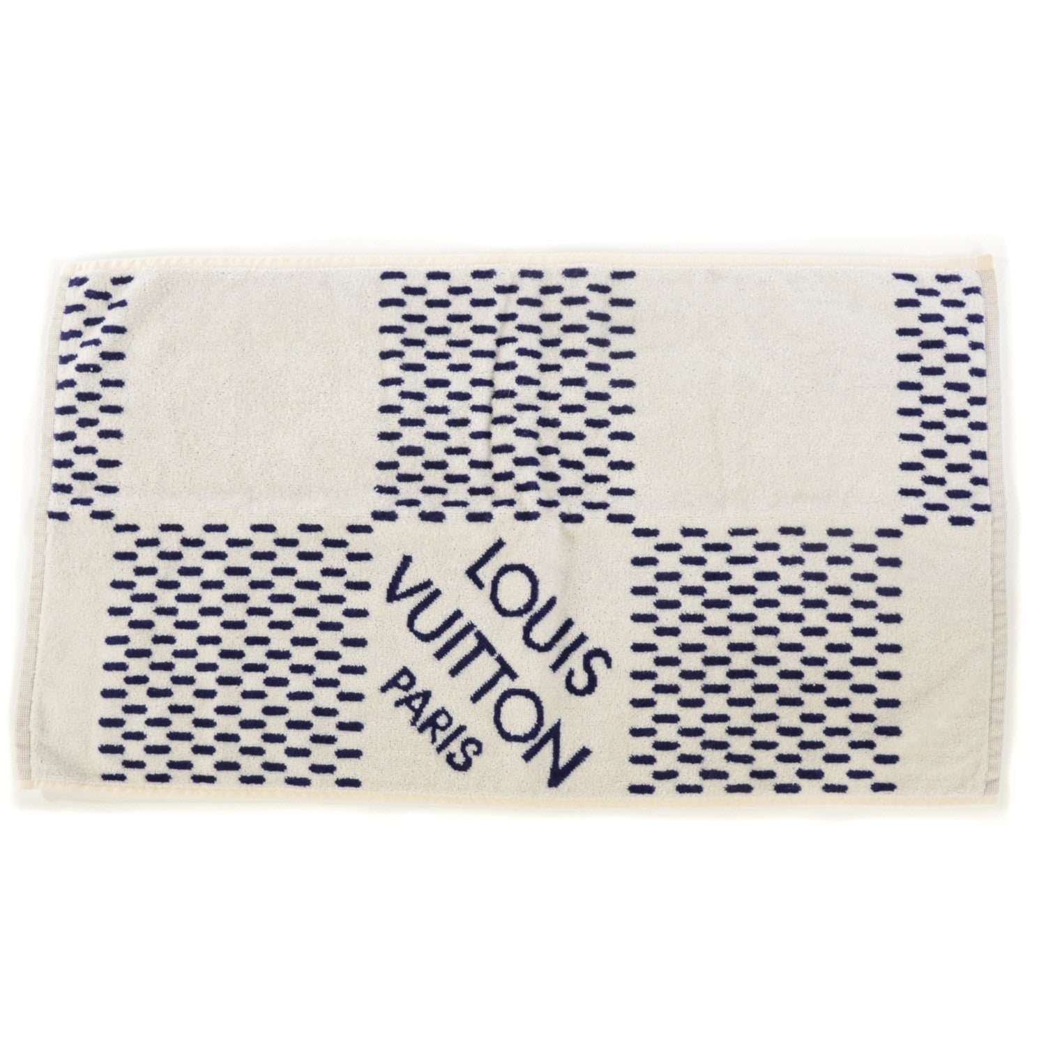 Louis Vuitton Damier Azur Headband Sweatband Towel Gym Set 116077