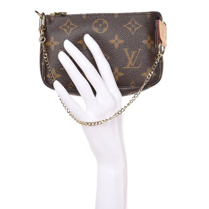 Louis Vuitton Monogram Mini Pochette Accessories 2 of 7