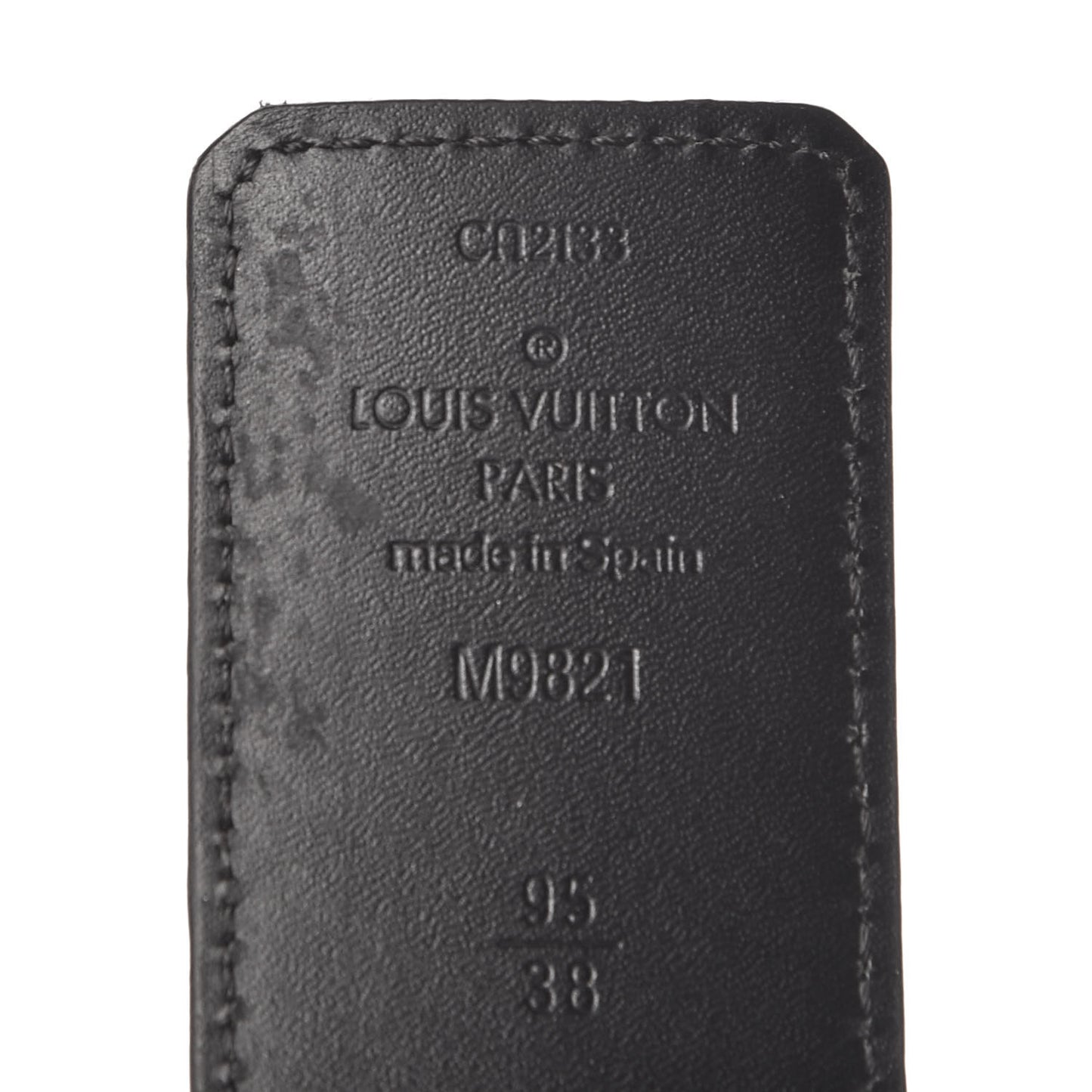 Monogram 40mm LV Initiales Belt 95 38