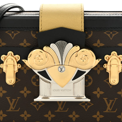 Louis Vuitton Monogram Column Petite Malle Black 7 of 10