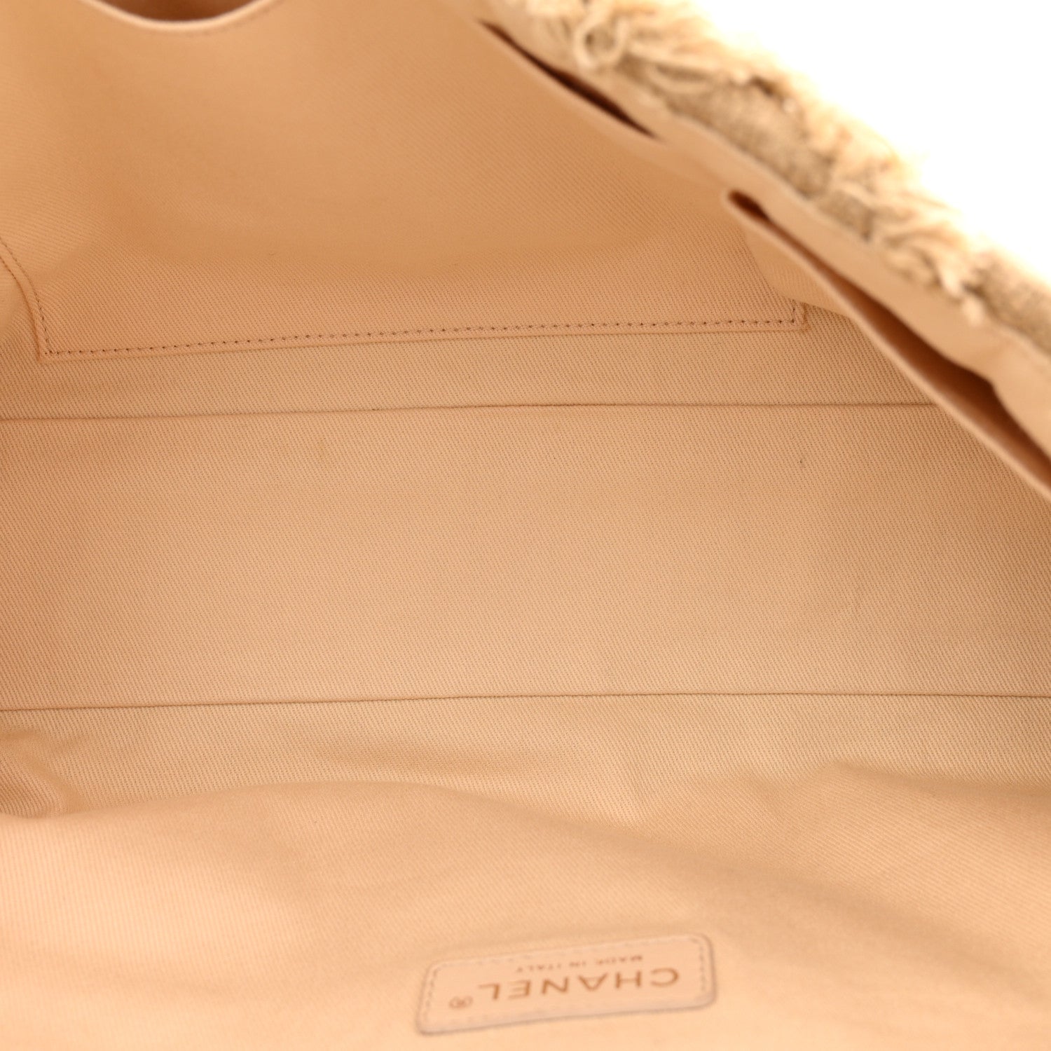 Chanel Tweed Nature Flap Dark Beige 5 of 11