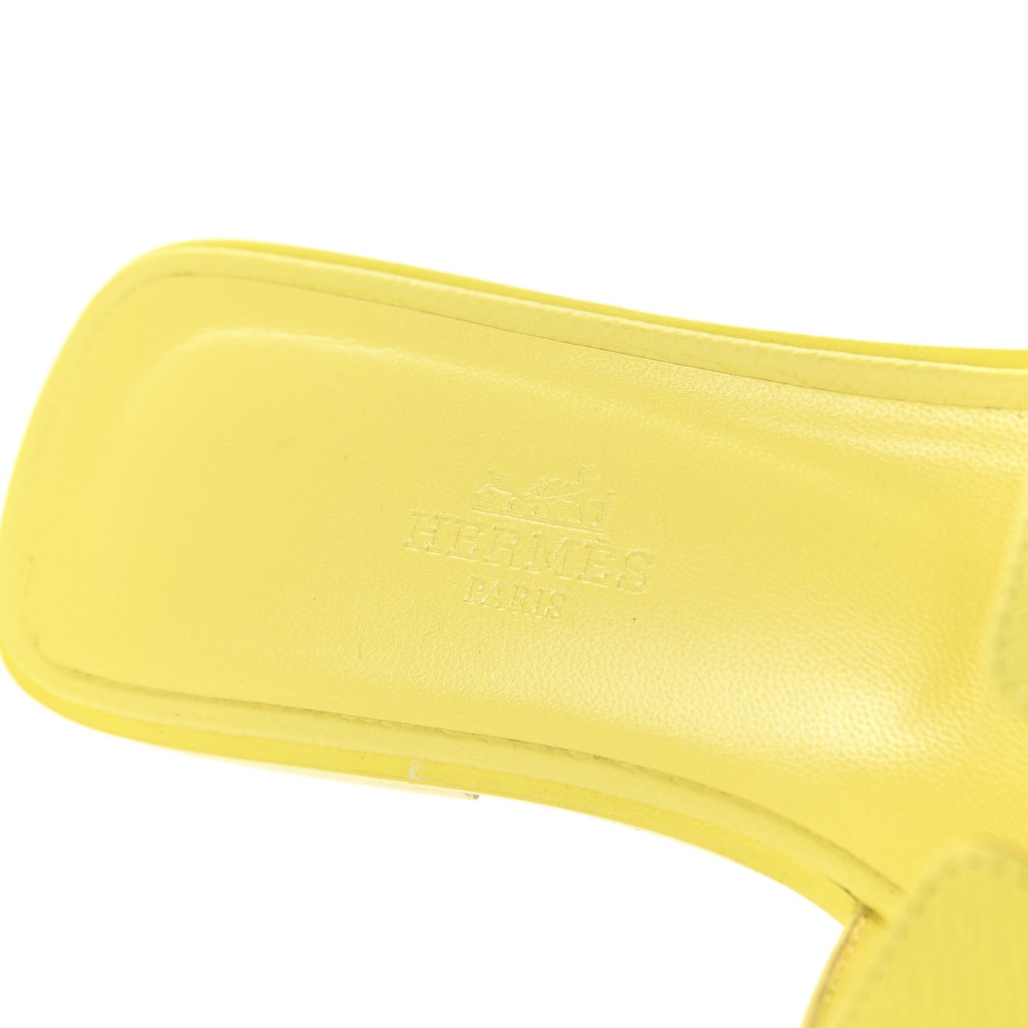 Epsom Oran Sandals 36.5 Jaune Pollen