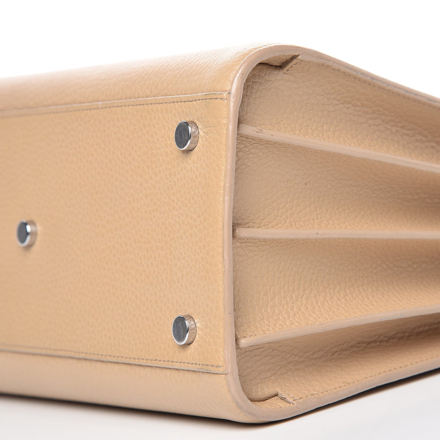 Grained Calfskin Small Sac De Jour Nude Powder