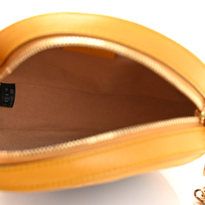 Gucci GG Supreme Monogram Flora Web Mini Ophidia Round Shoulder Bag Beige Multicolor Crop 6 of 11