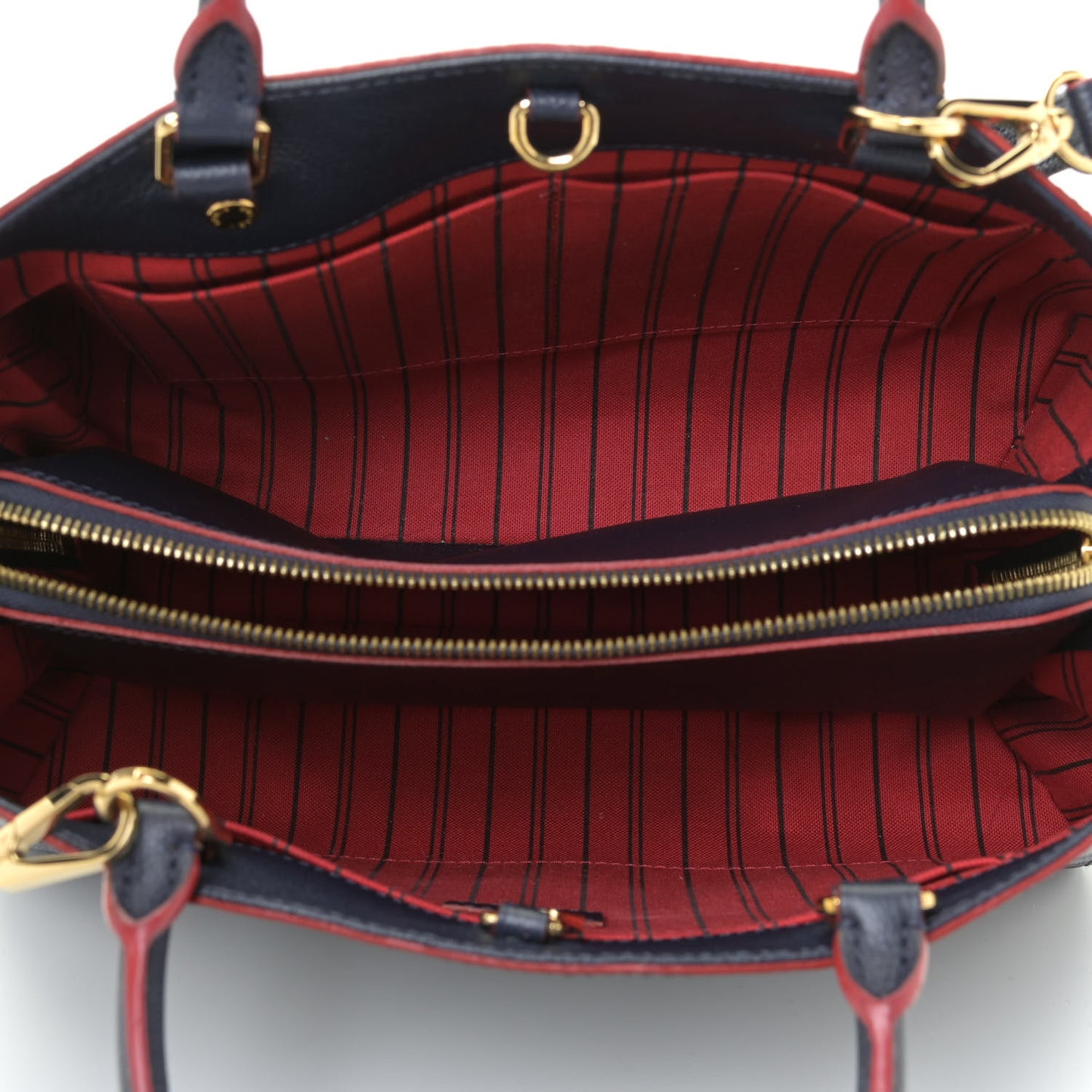 Empreinte Montaigne MM Marine Rouge