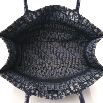 Christian Dior Oblique Large Book Tote Blue Multicolor 5 of 13