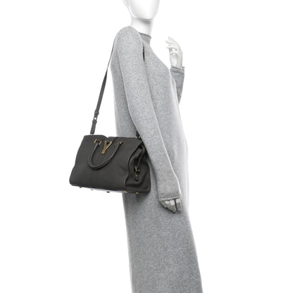 Saint Laurent Sheepskin Small Cabas Chyc Grey 2 of 13