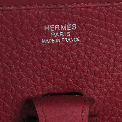 Hermes Taurillon Clemence Evelyne III PM Rubis 6 of 6