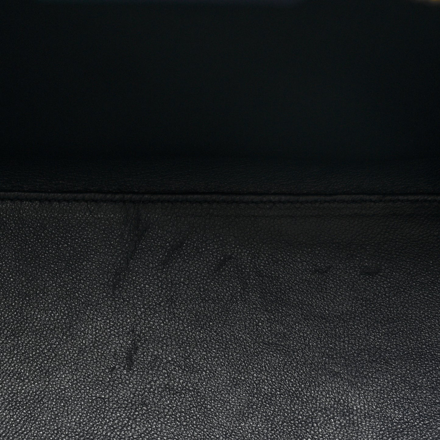 Smooth Calfskin Micro Tri-Color Luggage Deep Sea