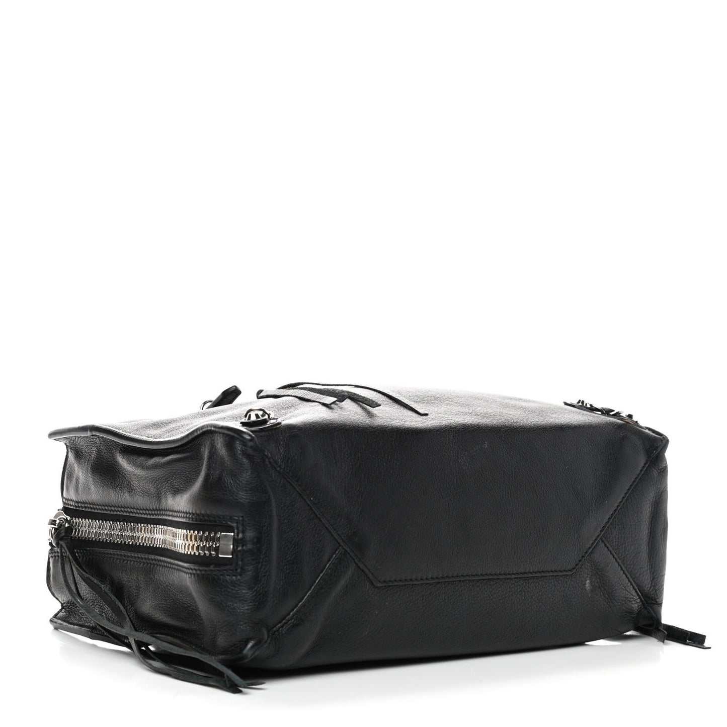 Veau Papier A6 Zip Around Tote Black