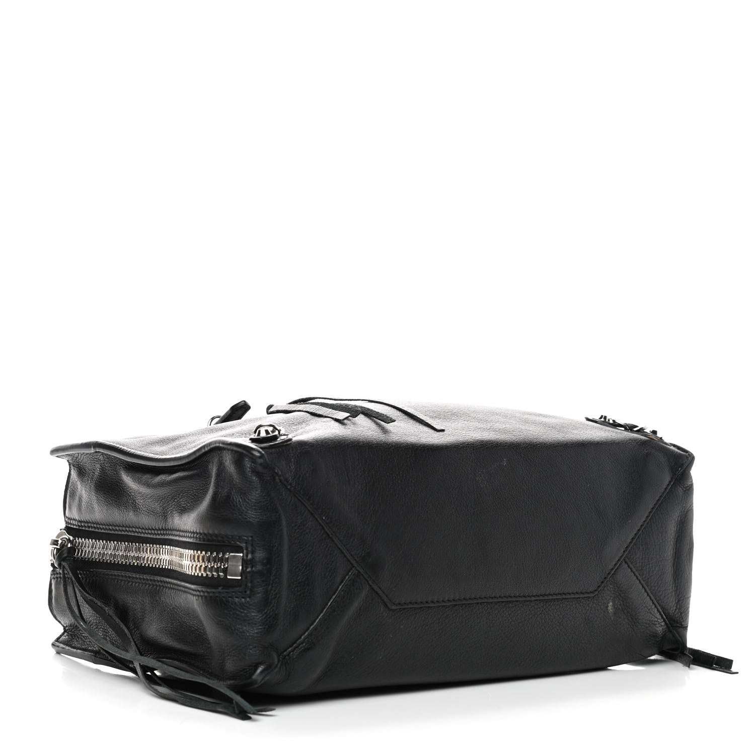 Balenciaga Veau Papier A6 Zip Around Tote Black 4 of 10