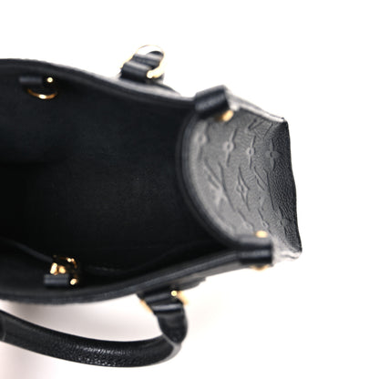 Louis Vuitton Empreinte Monogram Giant Onthego BB Black 5 of 9