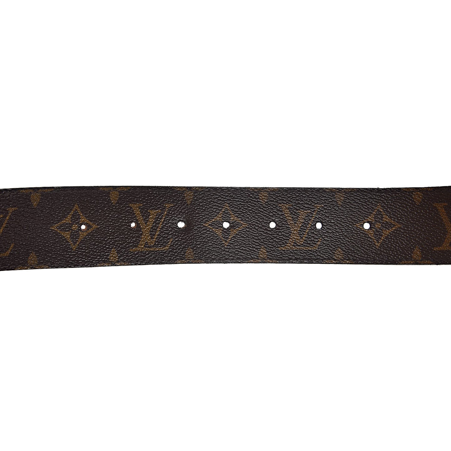 Calfskin Monogram 40mm LV Initiales Reversible Belt 105 42 Black