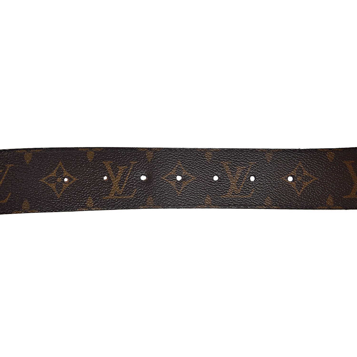 Louis Vuitton Calfskin Monogram 40mm LV Initiales Reversible Belt 105 42 Black 5 of 6