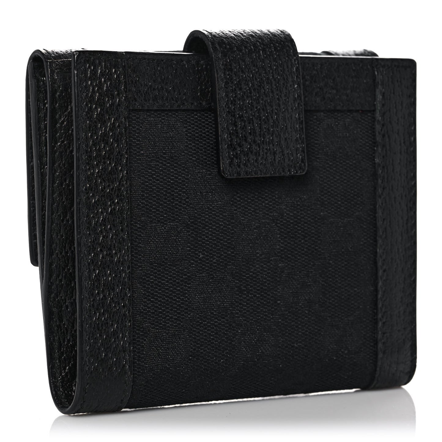 Monogram Charmy French Flap Wallet Black