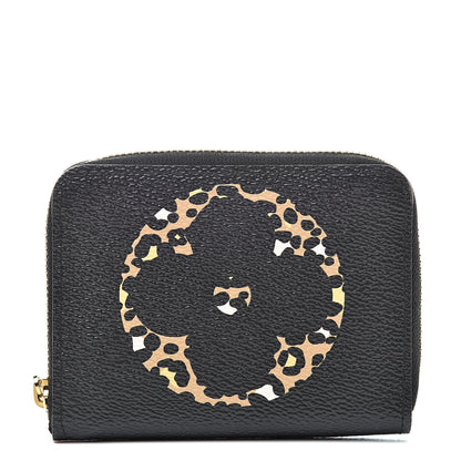 Louis Vuitton Monogram Giant Jungle Zippy Coin Purse Black 1 of 8