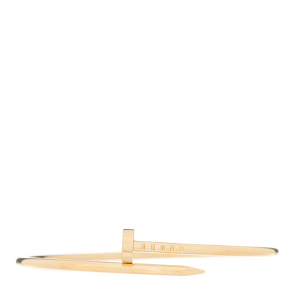 Cartier 18K Yellow Gold Small Juste Un Clou Bracelet 16 1 of 3