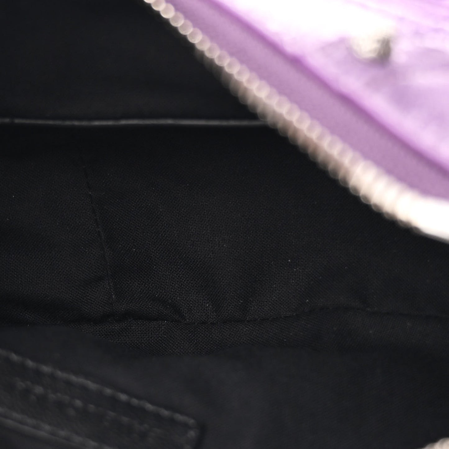 Metallic Agneau Arena Le Cagole Shoulder Bag XS Met Mauve