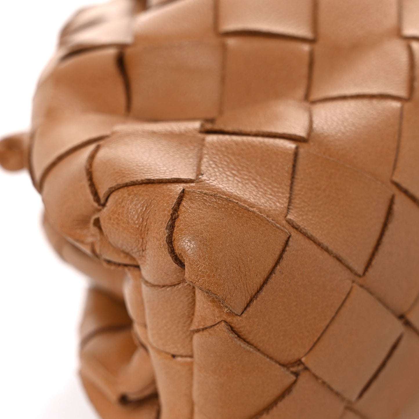 Nappa Intrecciato The Mini Pouch Carmel