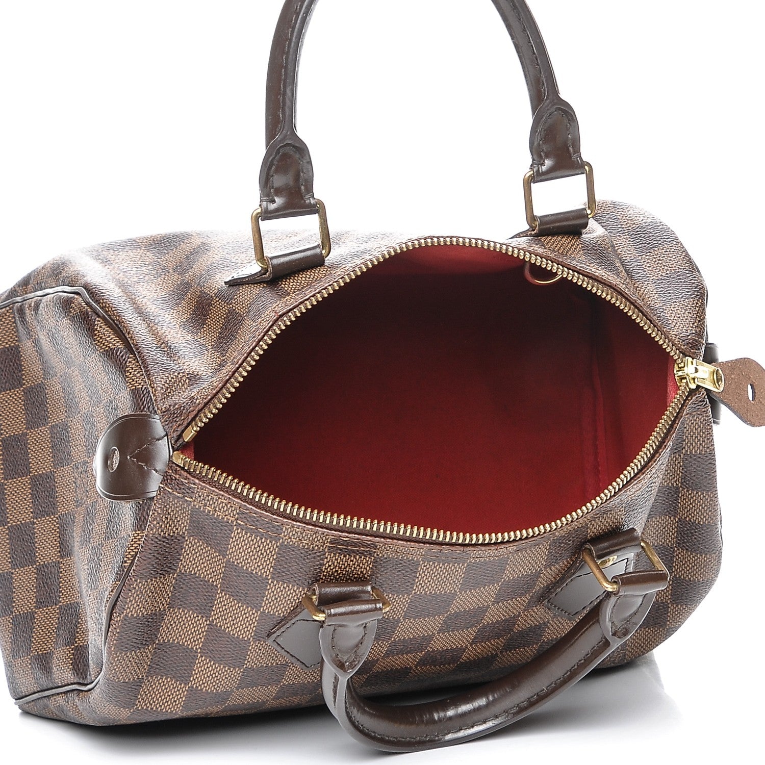 Louis Vuitton Damier Ebene Speedy 25 5 of 9