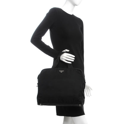 Prada Tessuto Nylon Briefcase Nero Black 2 of 9