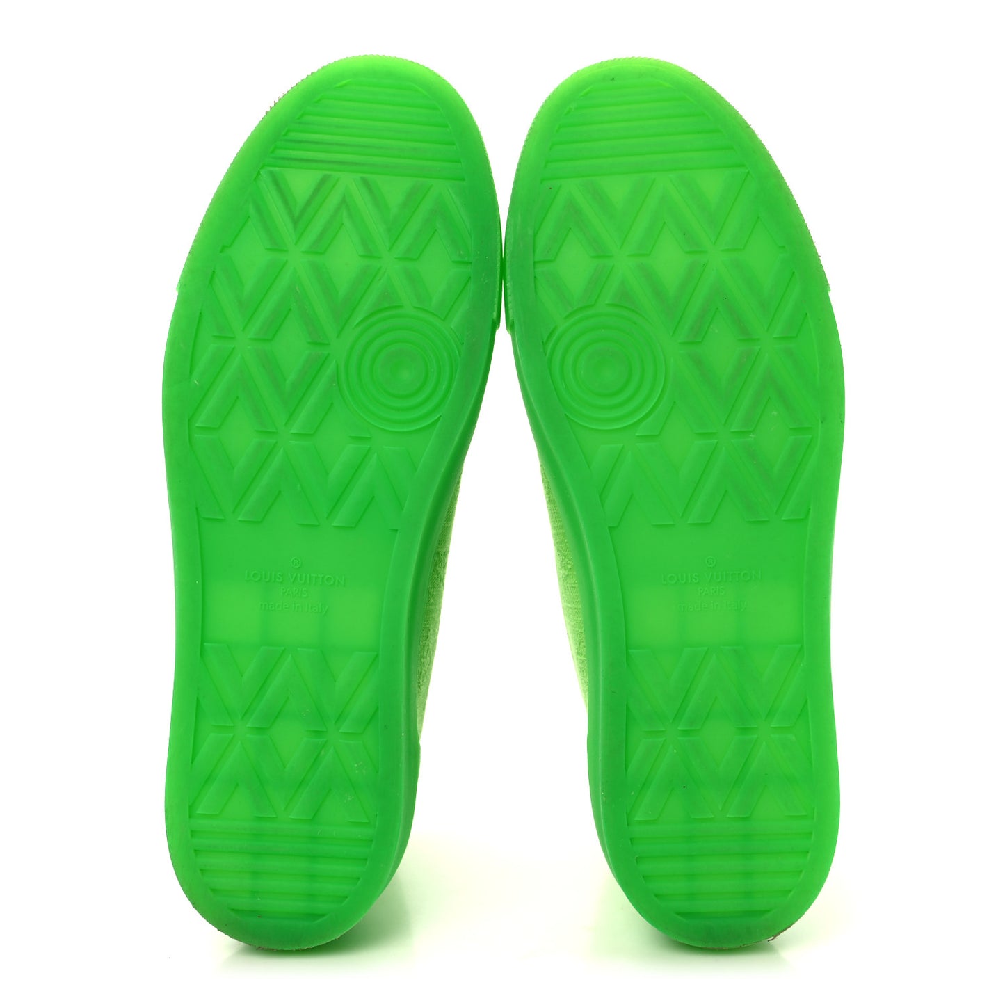 Canvas Monogram Mens Tattoo Sneaker Boots 9 Vert