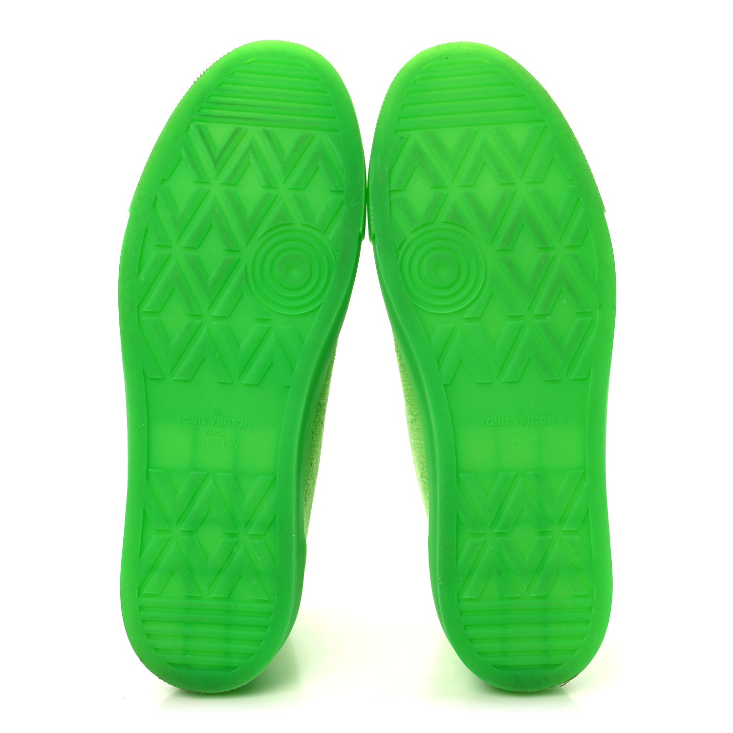 Louis Vuitton Canvas Monogram Mens Tattoo Sneaker Boots 9 Vert 6 of 9