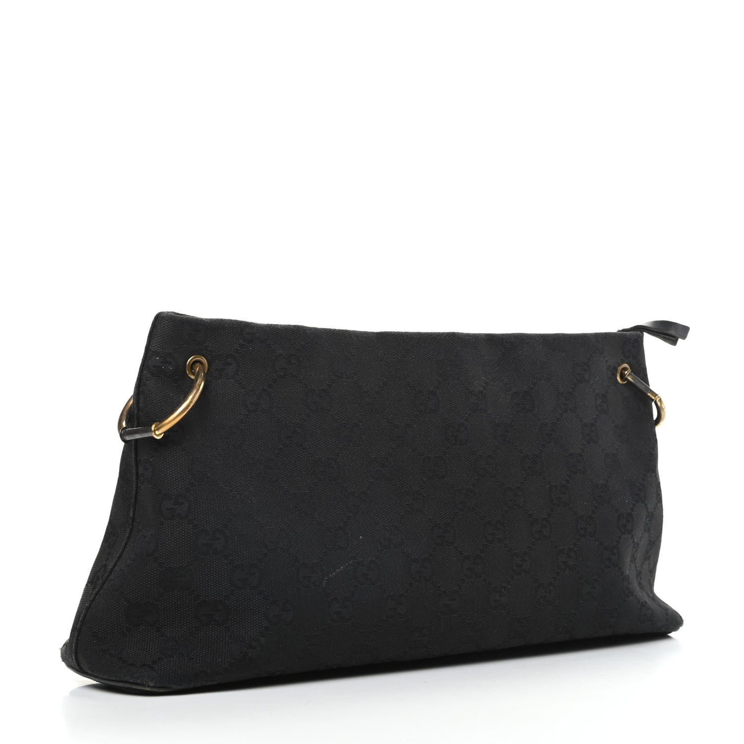 Gucci Monogram Chain Ellington Handbag Black 3 of 7