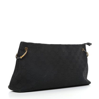 Gucci Monogram Chain Ellington Handbag Black 3 of 7