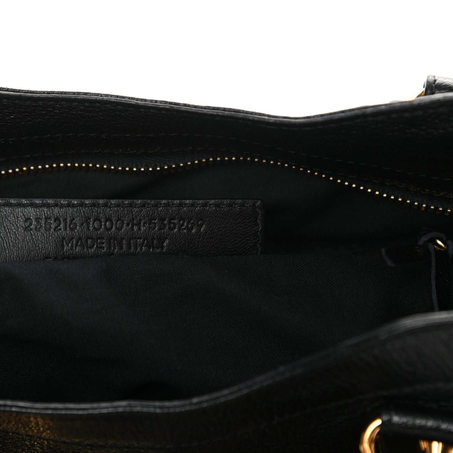 Balenciaga Chevre Gold Metallic Edge Hardware Velo Black 6 of 10