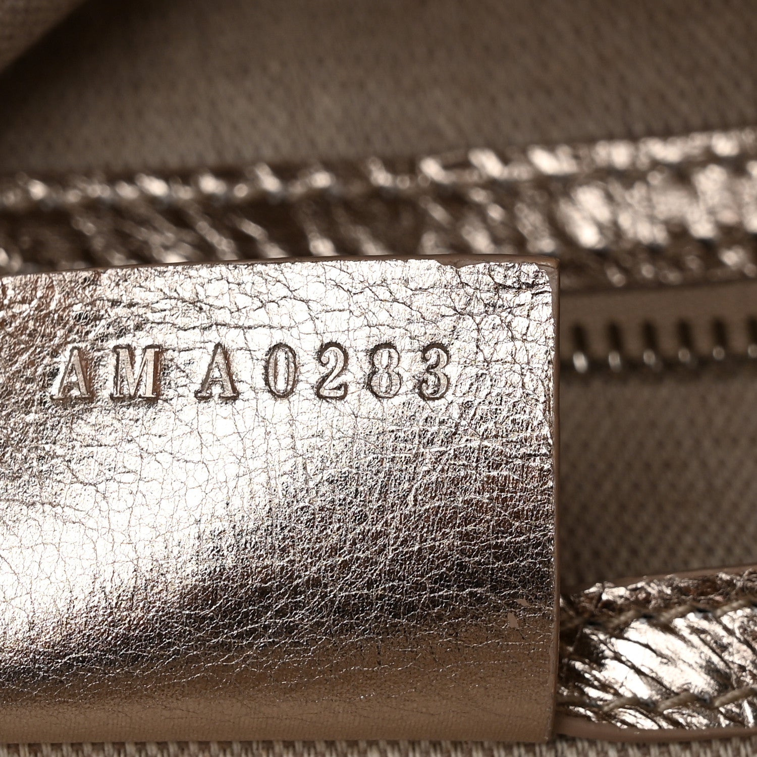 Givenchy Metallic Calfskin Medium Voyou Bag Dusty Gold 7 of 10