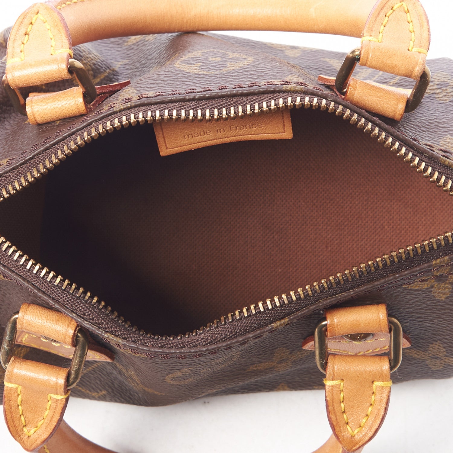 Louis Vuitton Monogram Mini Sac HL Speedy 7 of 8