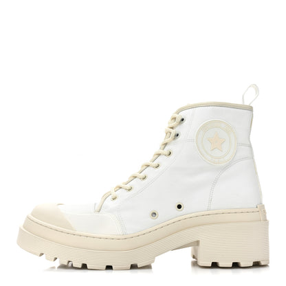 Christian Dior Technical Fabric D-Rise 35mm Boots 41 White 1 of 12