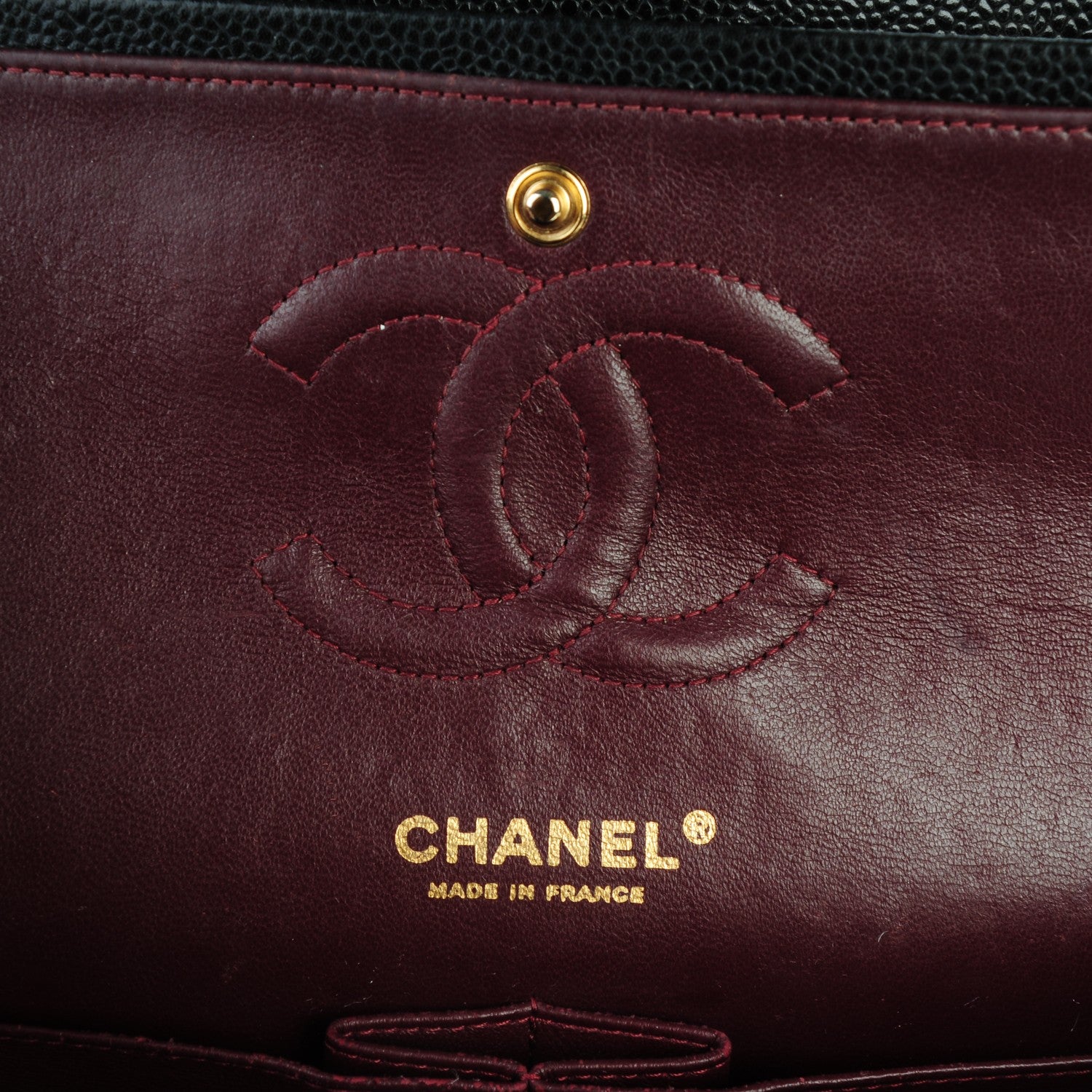 Chanel Caviar Quilted Medium Double Flap Black 4 of 6