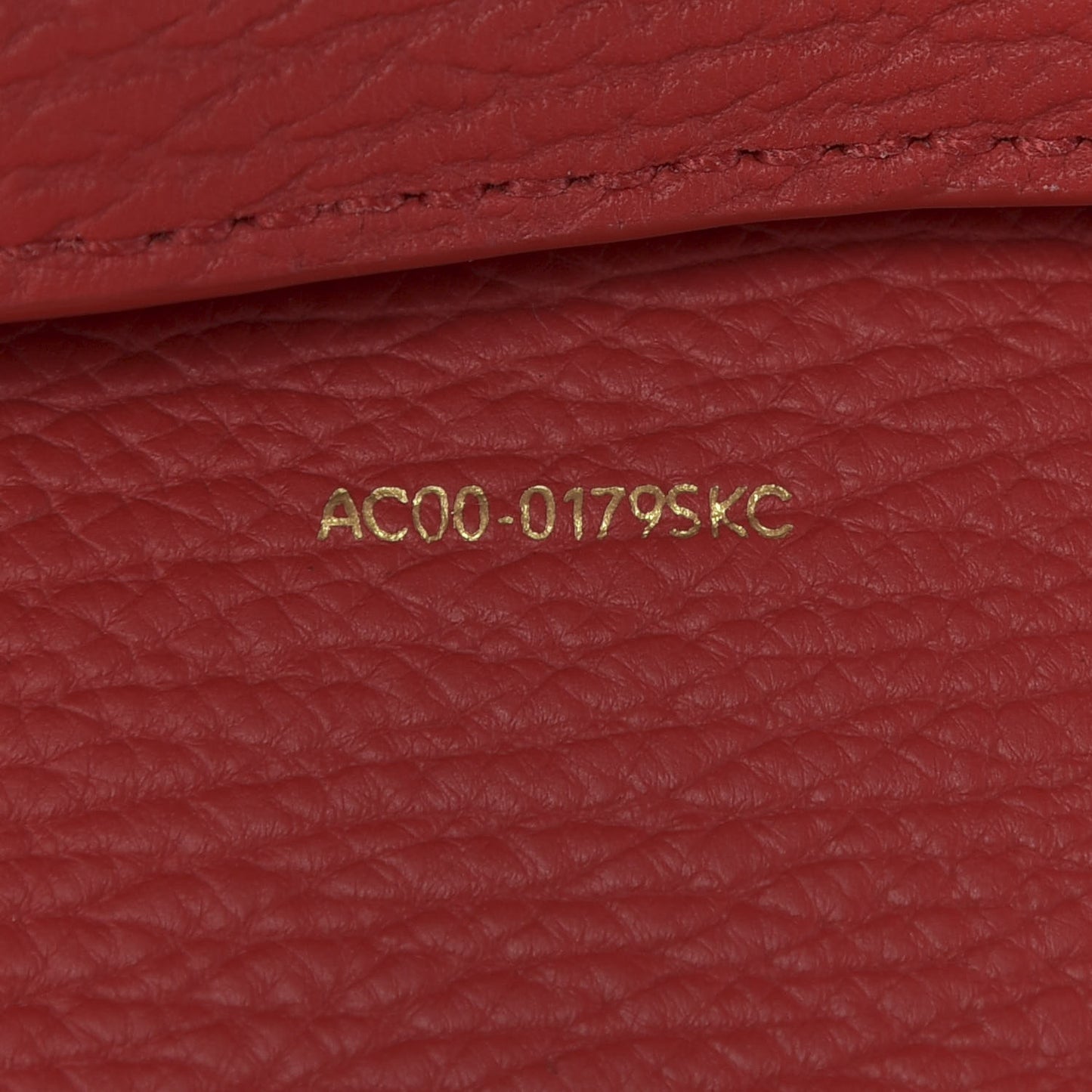 3.1 Textured Calfskin Medium Pashli Satchel Red