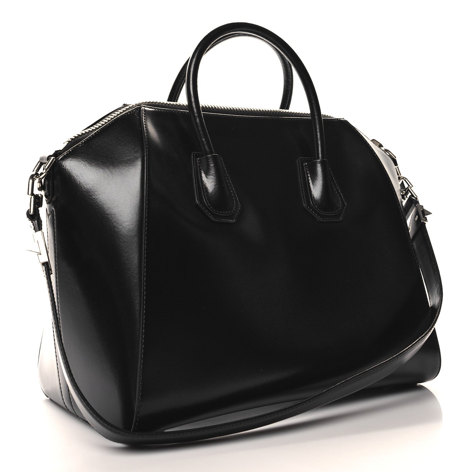 Givenchy Shiny Lord Calfskin Small Antigona Black 3 of 10