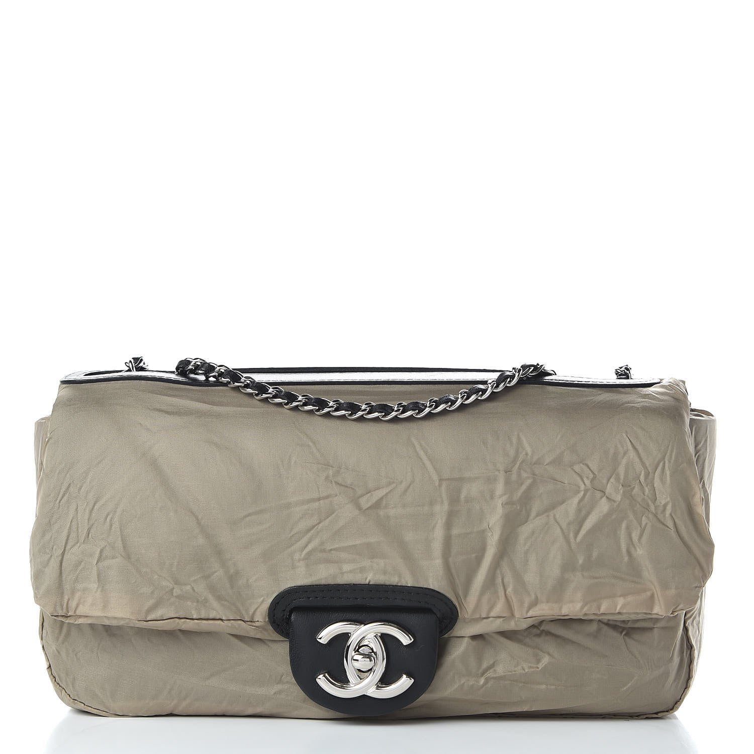 Chanel Lambskin Quilted Medium Coco Rain Flap Black 3 of 12