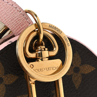 Louis Vuitton Monogram LV Mirror Bag Charm Key Holder Rose Ballerine 4 of 6