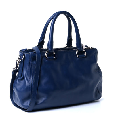 Prada Soft Calf Tote Bluette 2 of 4