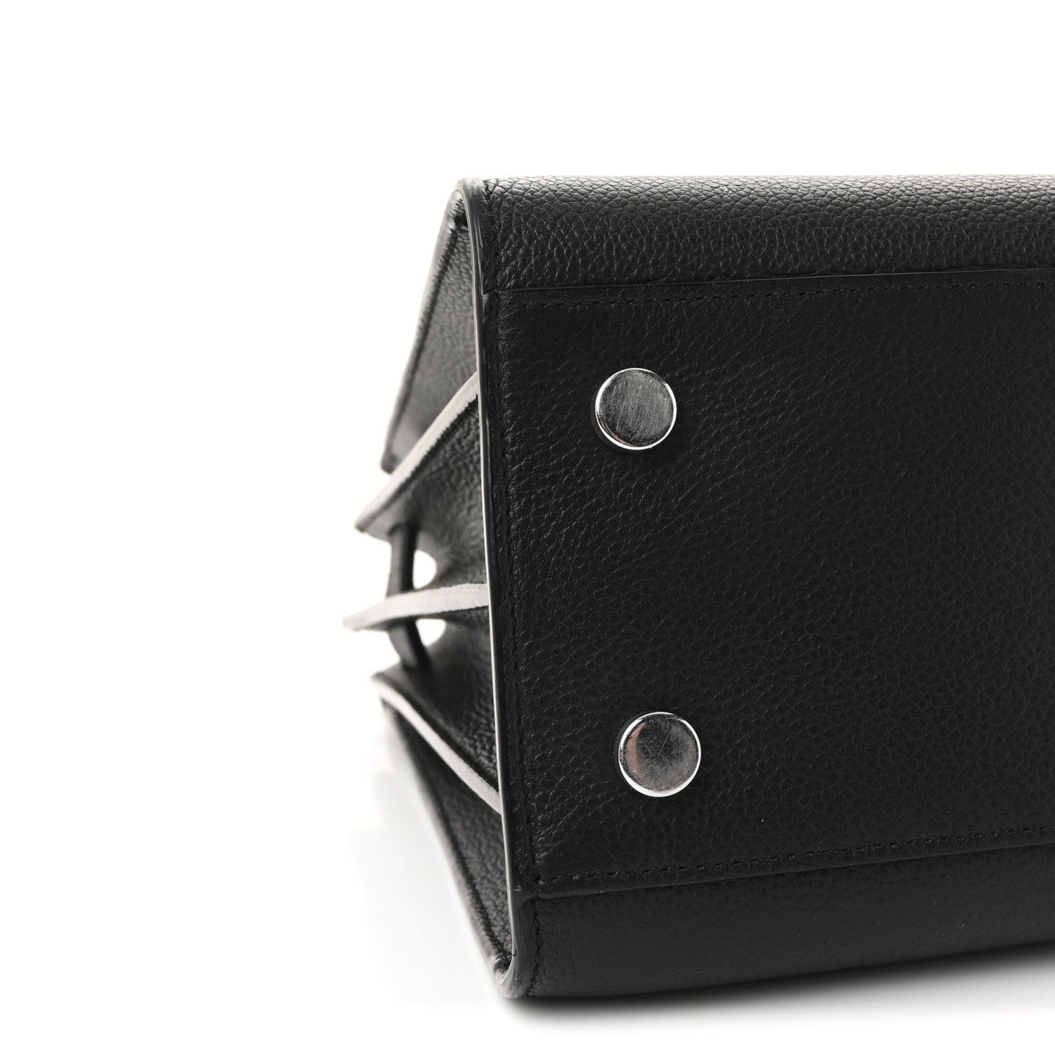 Saint Laurent Grained Calfskin Baby Sac De Jour Black 8 of 9