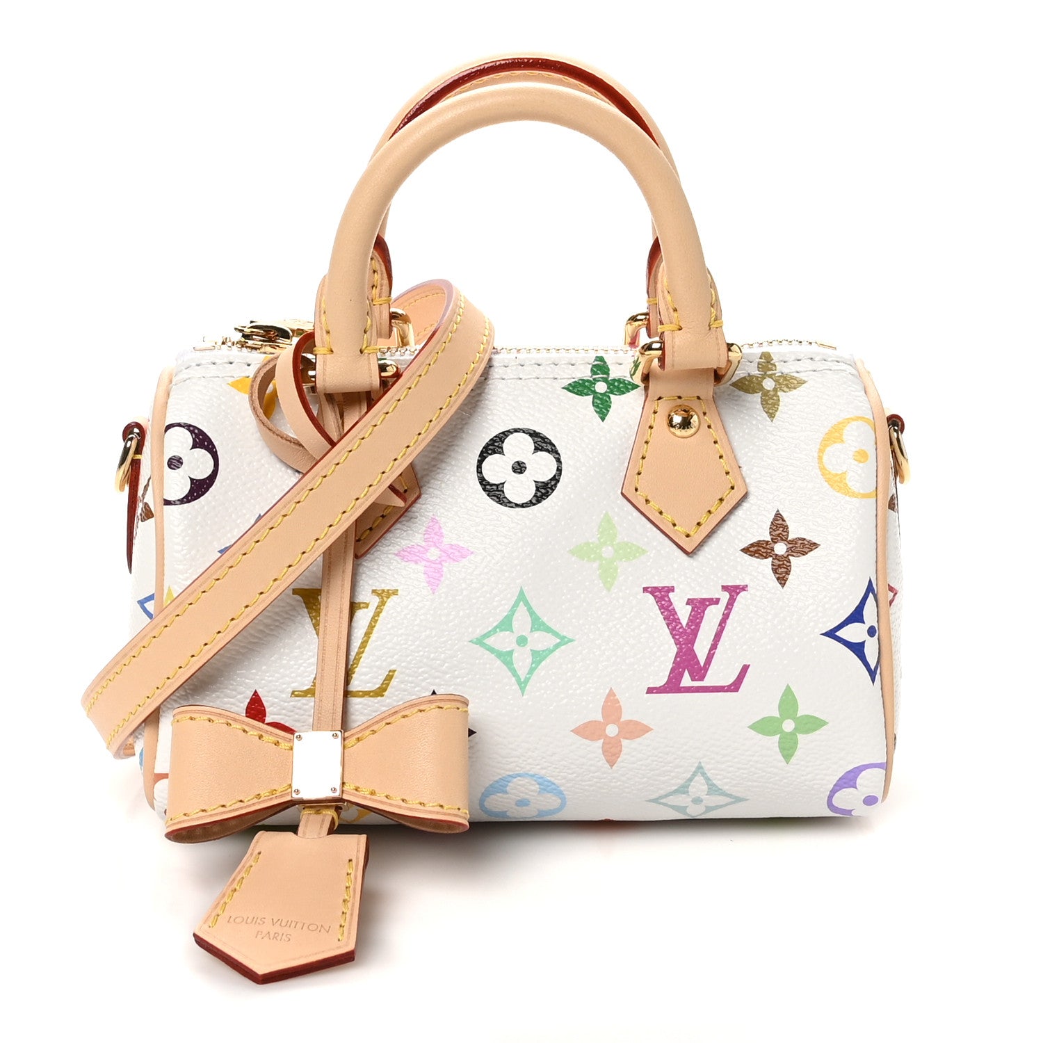 Louis Vuitton LV X TM Monogram Multicolor Nano Speedy White 1 of 9