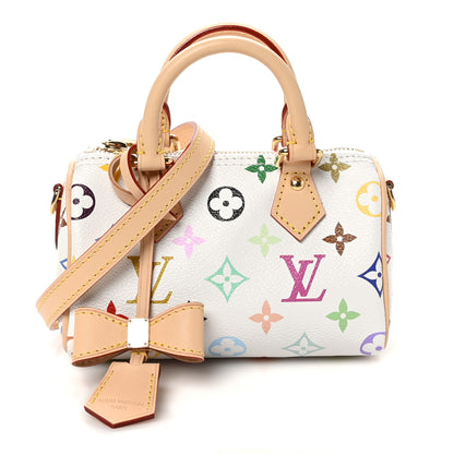 Louis Vuitton LV X TM Monogram Multicolor Nano Speedy White 1 of 9