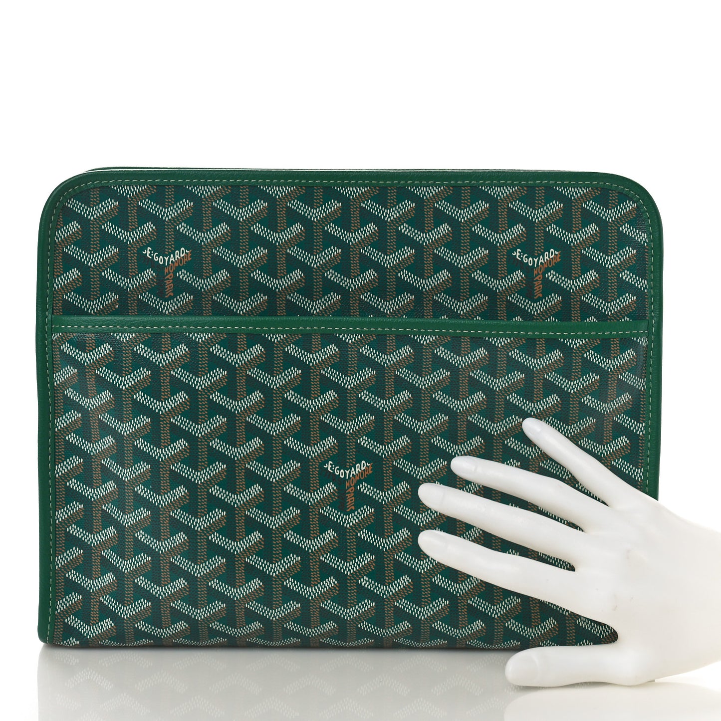 Goyardine Jouvence Toiletry Pouch Green