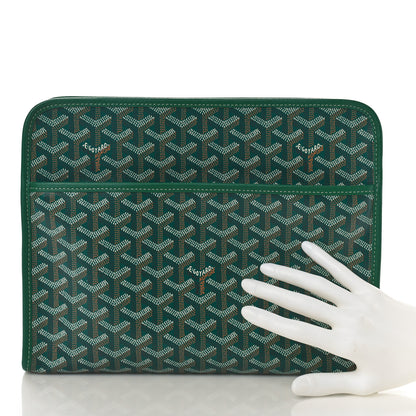 Goyard Goyardine Jouvence Toiletry Pouch Green 2 of 8