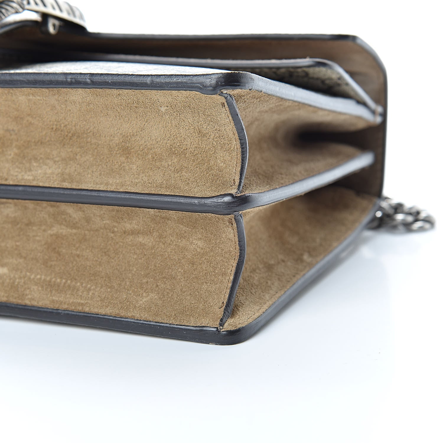 Gucci GG Supreme Monogram Small Dionysus Shoulder Bag Taupe 9 of 14