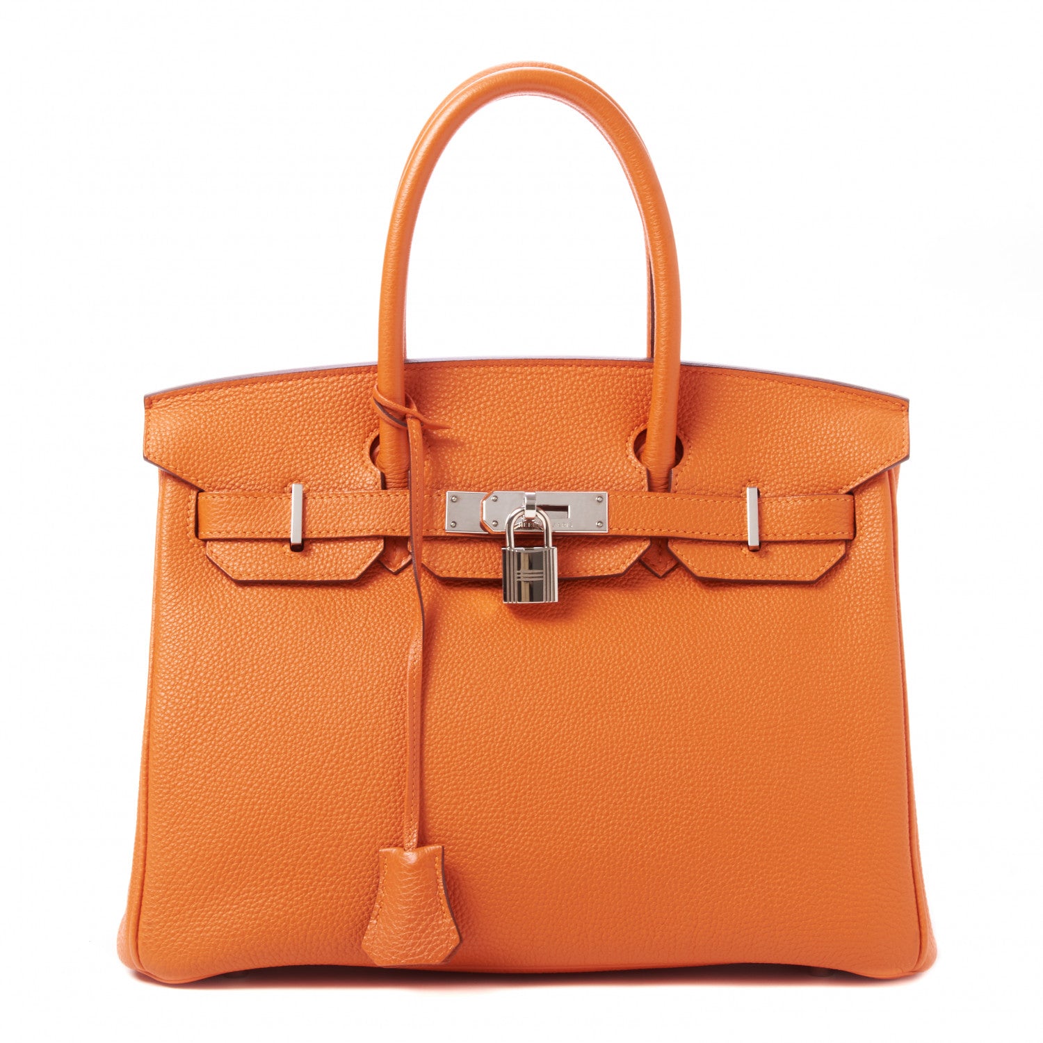 Hermes Togo Birkin 30 Orange 1 of 19