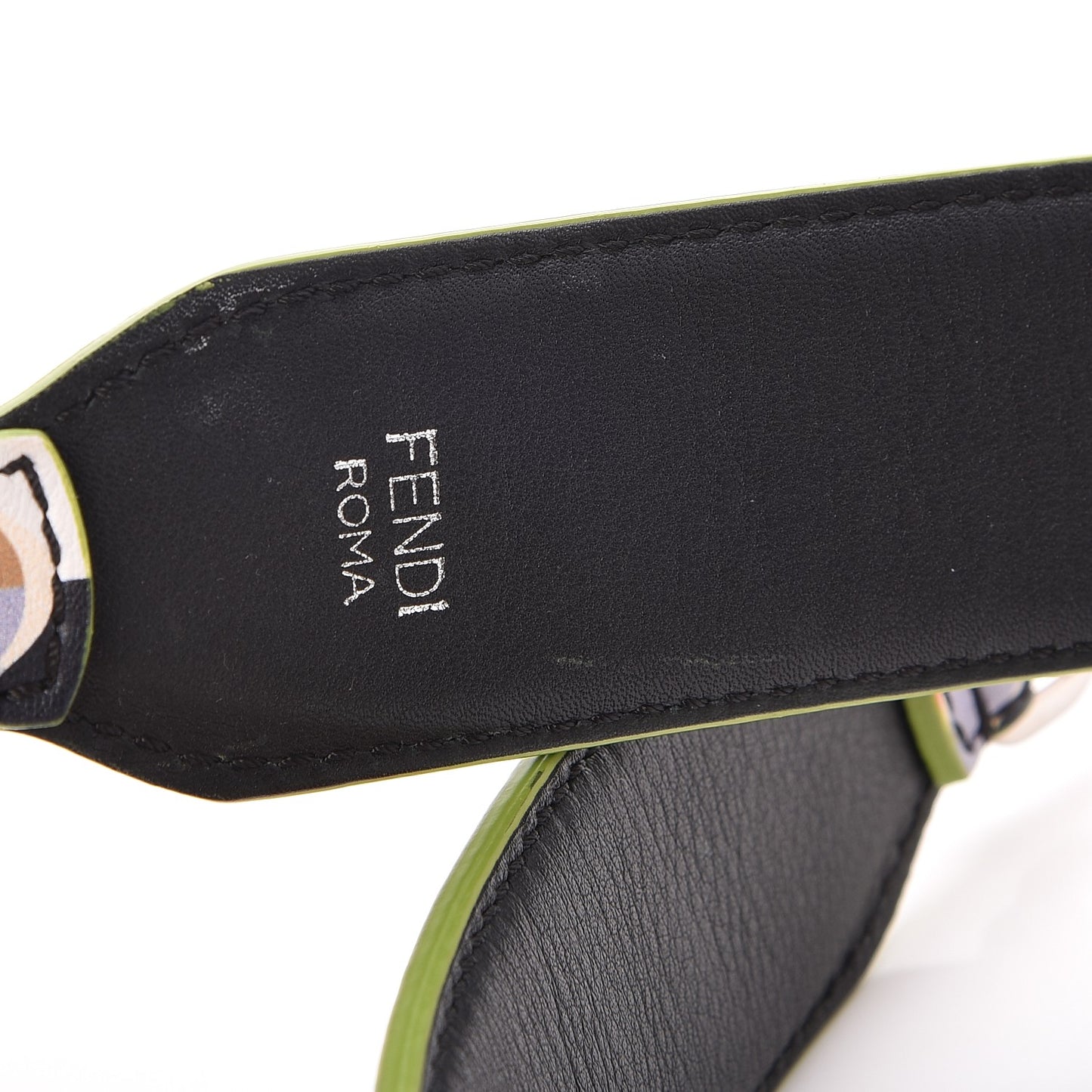 Calfskin Waves Studded Strap You Multicolor