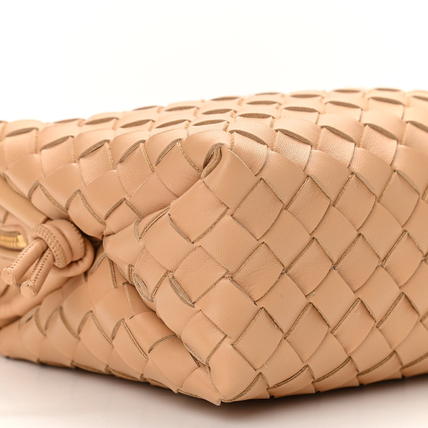 Bottega Veneta Nappa Intrecciato Small Loop Camera Bag Almond 7 of 8