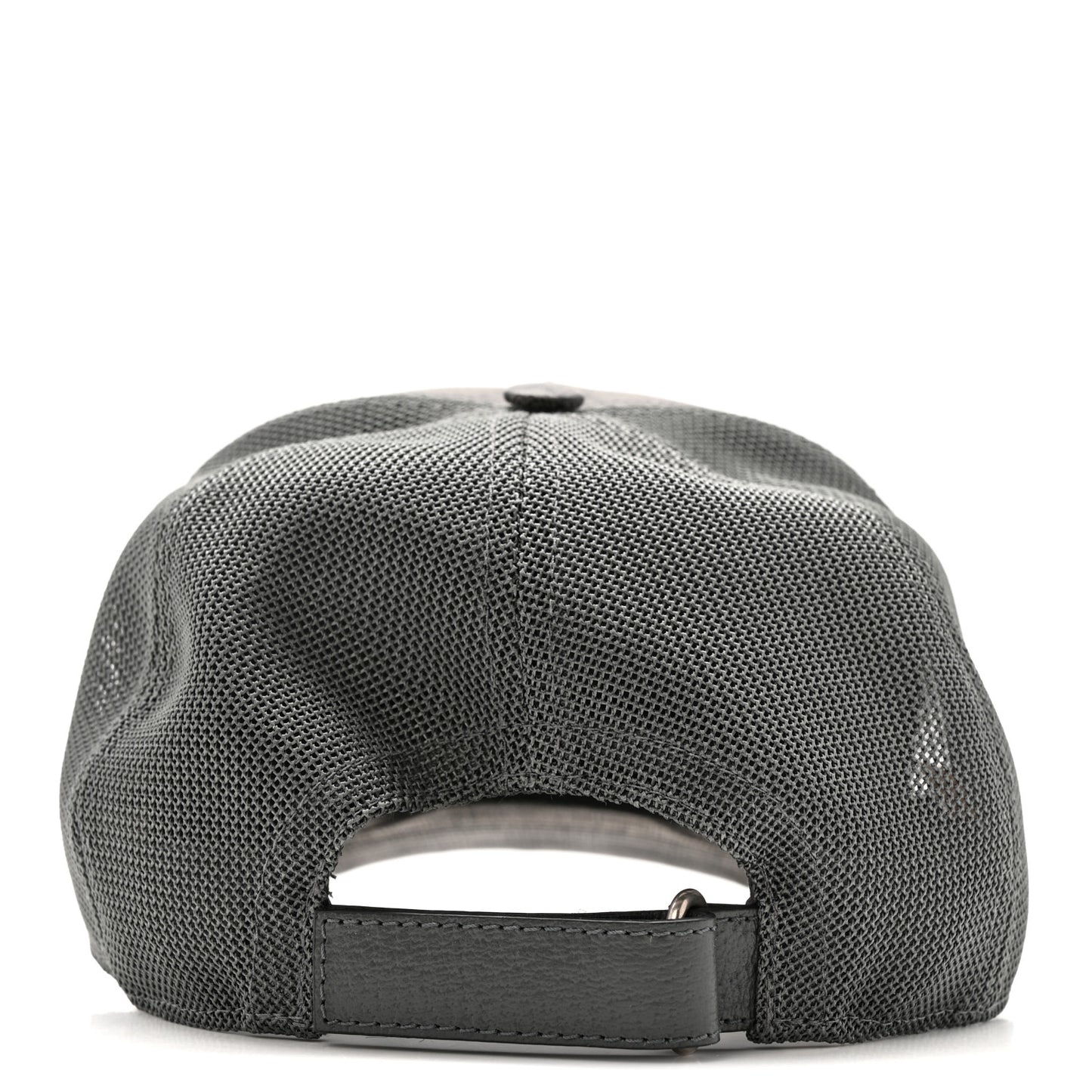 GG Supreme Monogram Baseball Hat XL Grey Black Graphite Grey